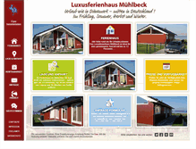 Tablet Screenshot of ferienhaus-muehlbeck.de